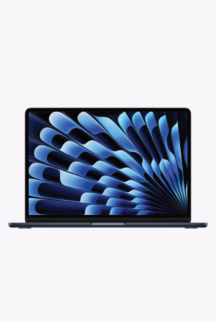 MacBook Air (2024) - 13 inch - M3 - 8GB+256GB - Midnight - AC+ (11-July-27) -  Pre-owned - Image 3