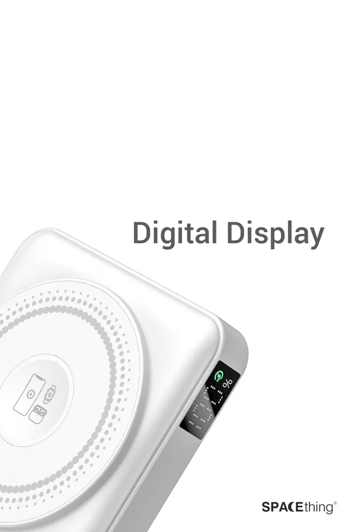 SPACEthing Luzern 10000mAh MagSafe Wireless Power Bank - Image 4