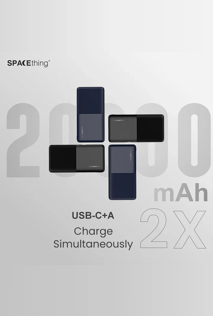 SPACEthing Milos 20000mAh PD 22.5W Power Bank - Image 3